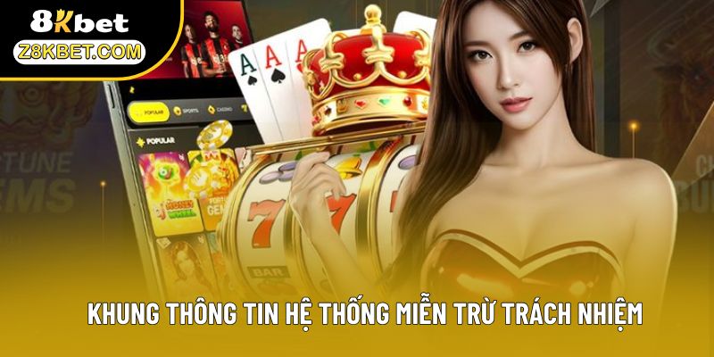 Khung thông tin hệ thống miễn trừ trách nhiệm